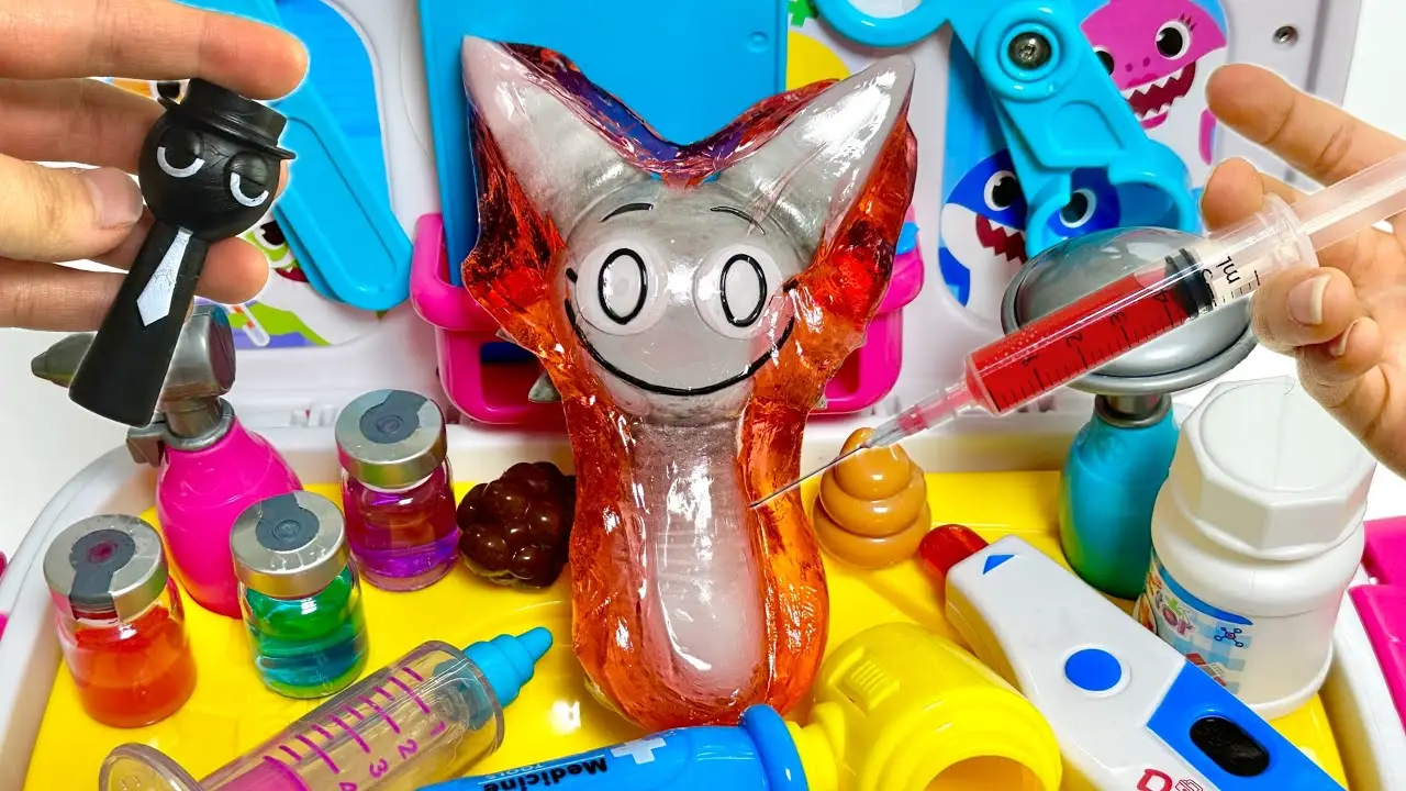 [🌟Toy ASMR🌟] ❤️SPRUNKI Wenda Doctor toys & Ambulance ASMR | INCREDIBOX  | SPRUNKIReview Toys